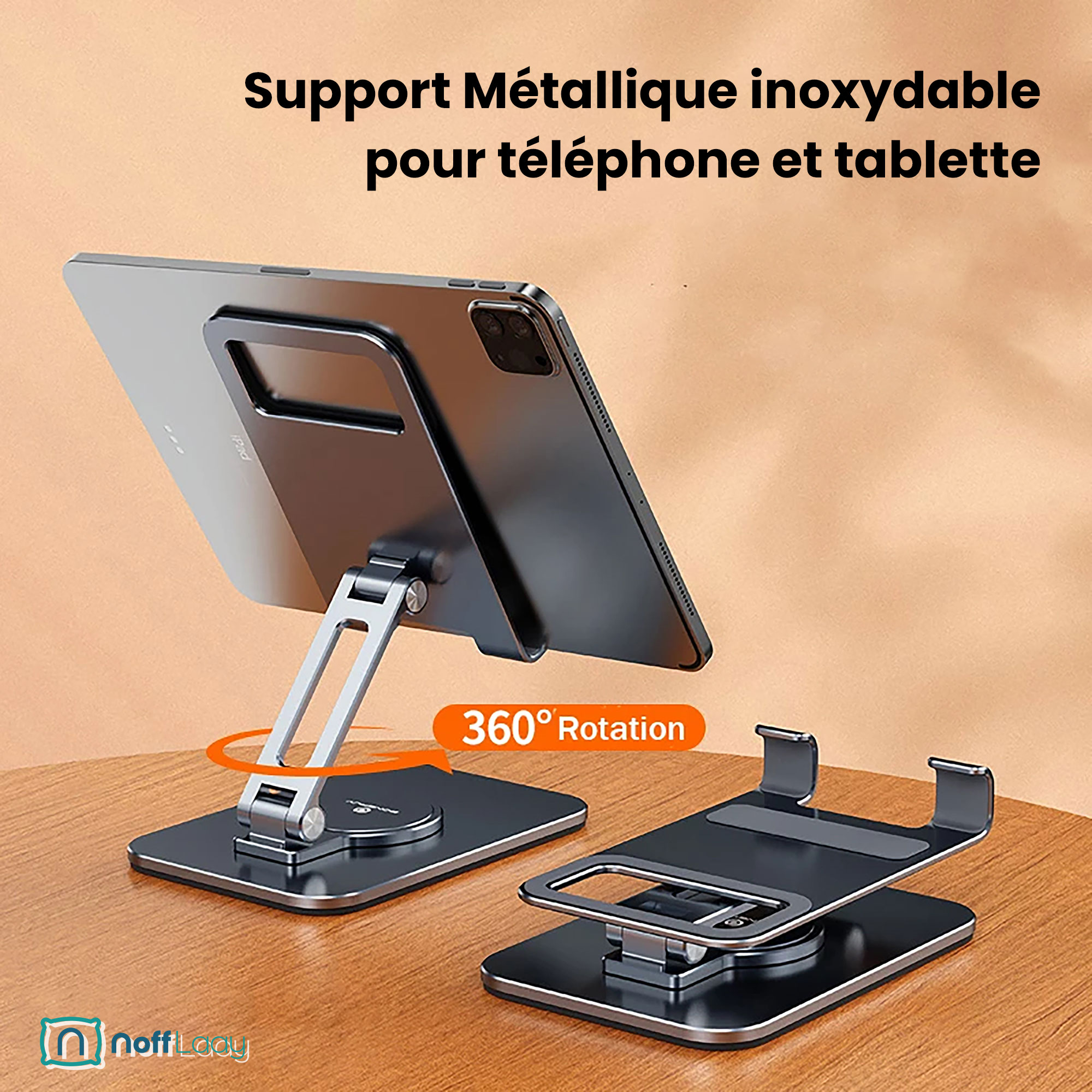 Support magnétique rotatif à 360 ° pour téléphone portable Huawei, en  métal, puissant, pour iPhone 11 14 LG - AliExpress